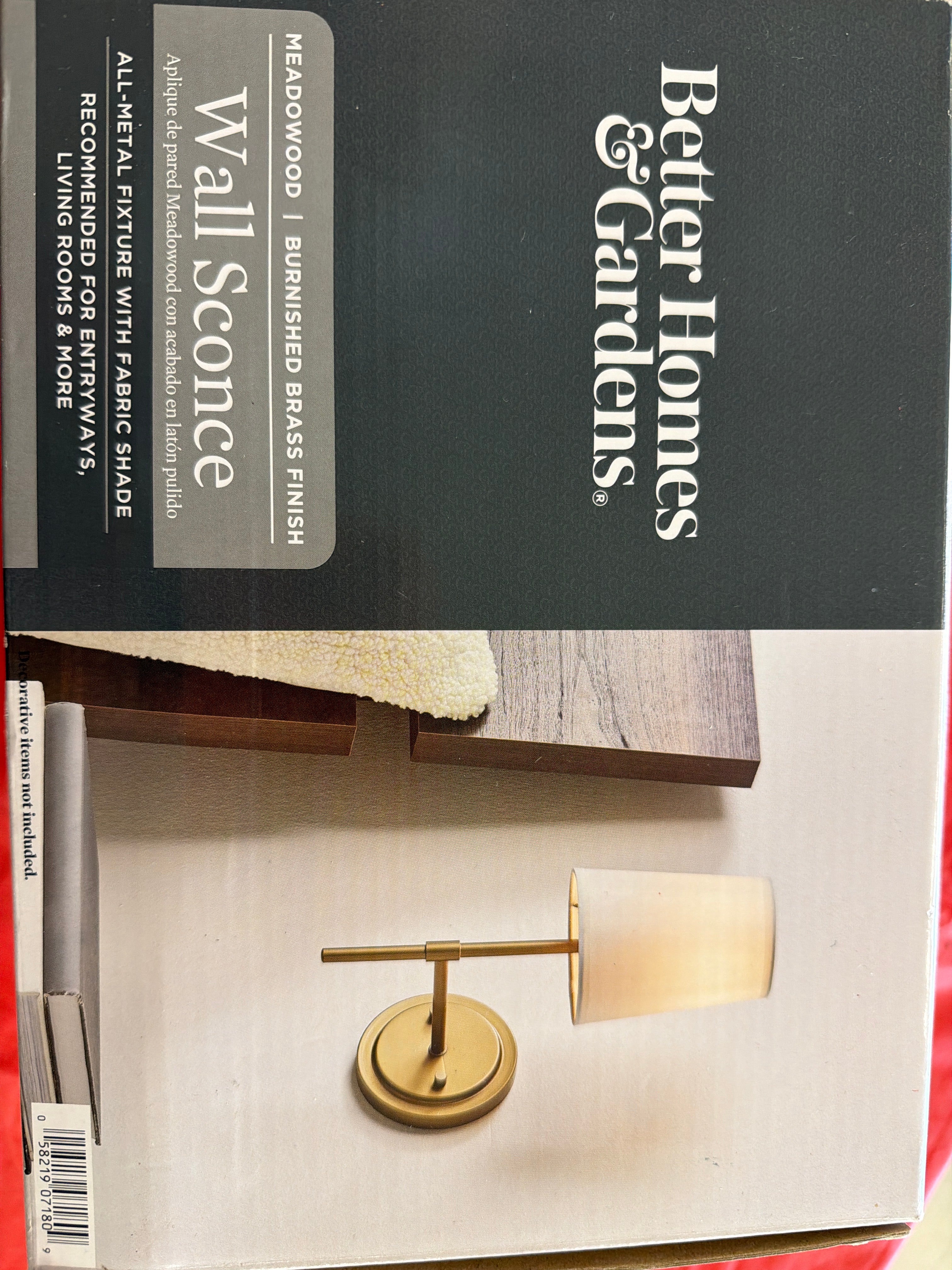 Better Homes & Garden Wall Sconce