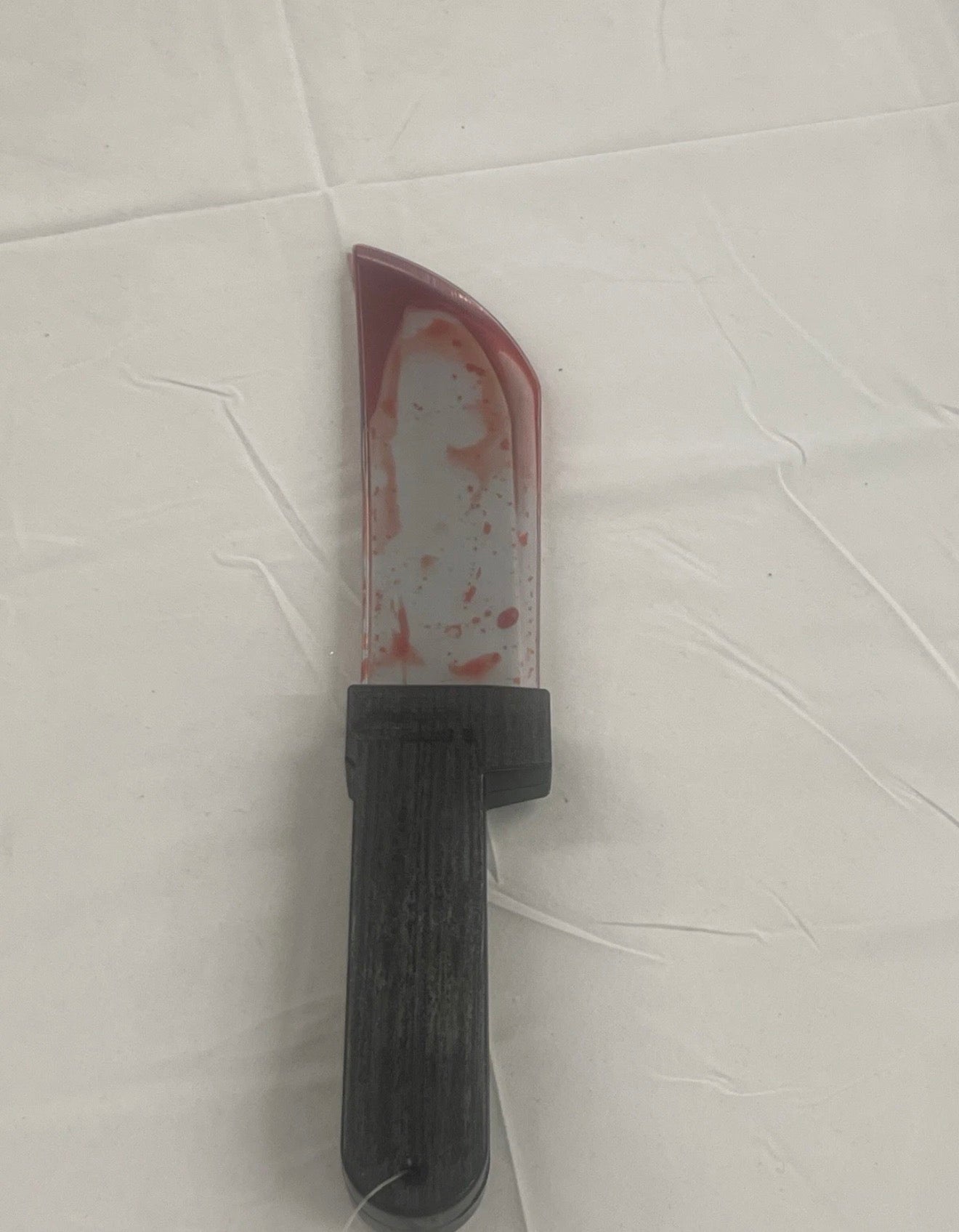 Toy Bleeding Machete, Halloween Costume Accessory for Adults,