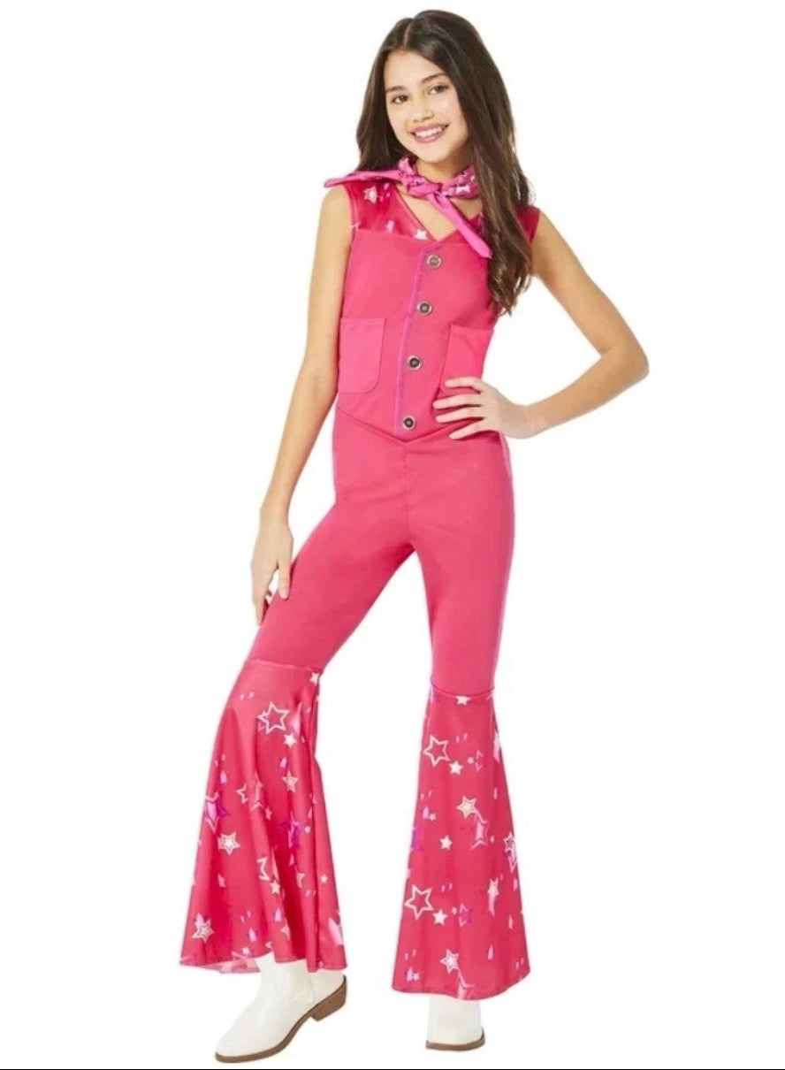 Barbie Movie Cowgirl Halloween Costume for Children, Girls Size S (6)