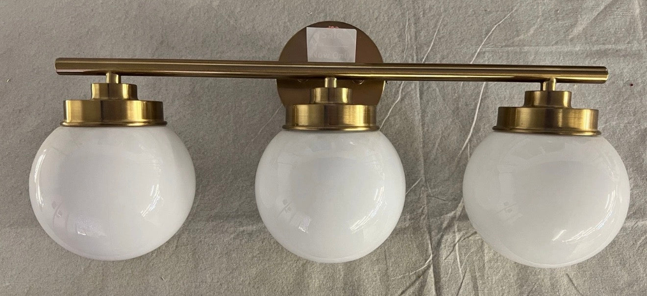 Gold Vanity Light for Bathroom, Modern Bathroom Light Fixture