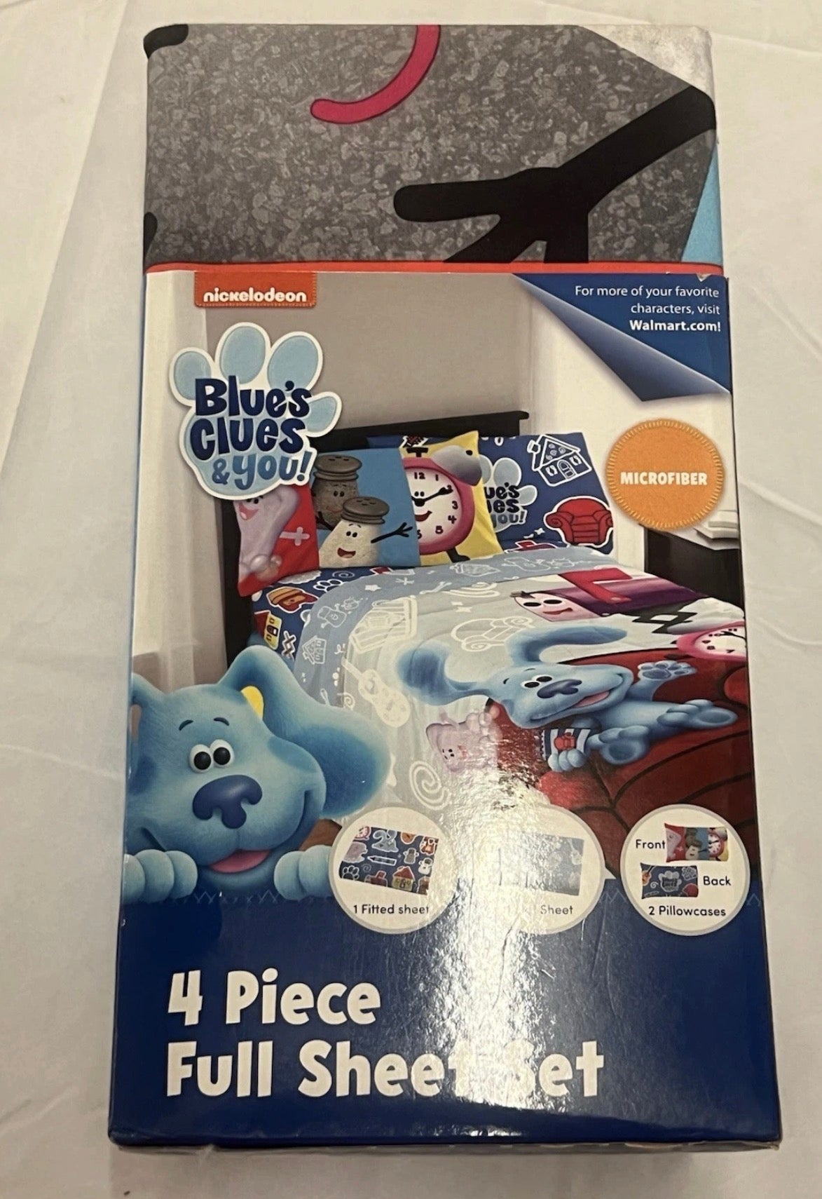 Blue's Clues & You Kids Full Sheet Set, Blue, Nickelodeon