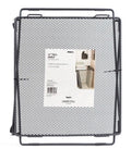 12" Mesh Metal Locker Shelf Gray - Locker Style byUBrands