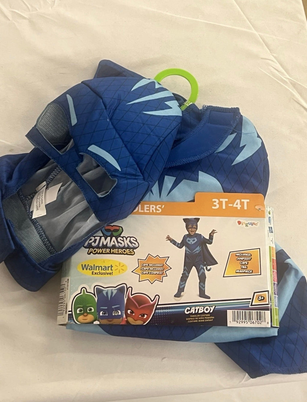 PJ Mask Catboy Halloween Costume for Toddler, Size 3-4T