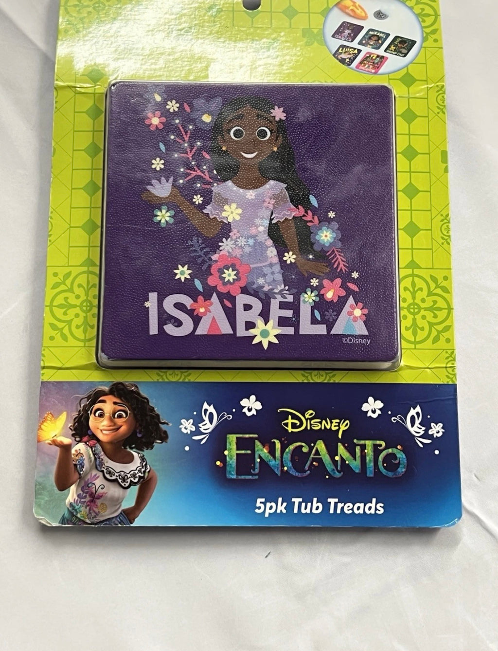 Disney  Encanto 5pk Bathtub Treads Mirabel Disneycore