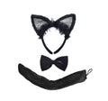 Adult Cat Kit, Black, Halloween Costume Accessory for Adults