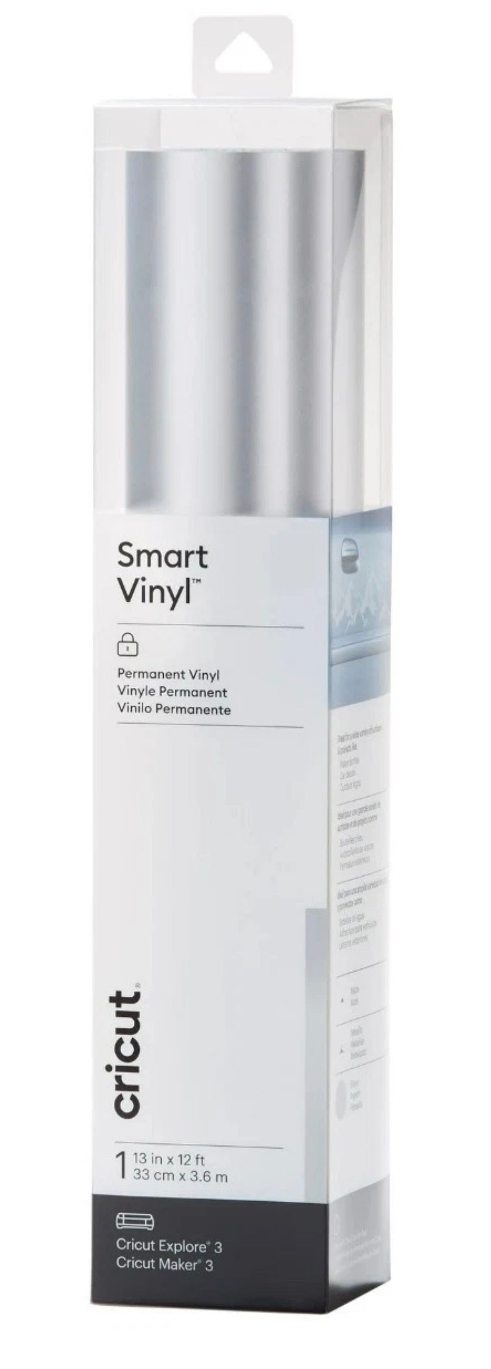 Cricut Smart Vinyl Matte metallic permanent (12ft), 13" x 144"