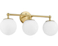 Gold Vanity Light for Bathroom, Modern Bathroom Light Fixture