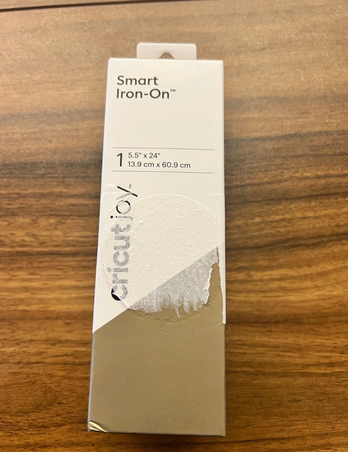 Cricut Joy smart iron-on vinyl, 5.5" x 24"