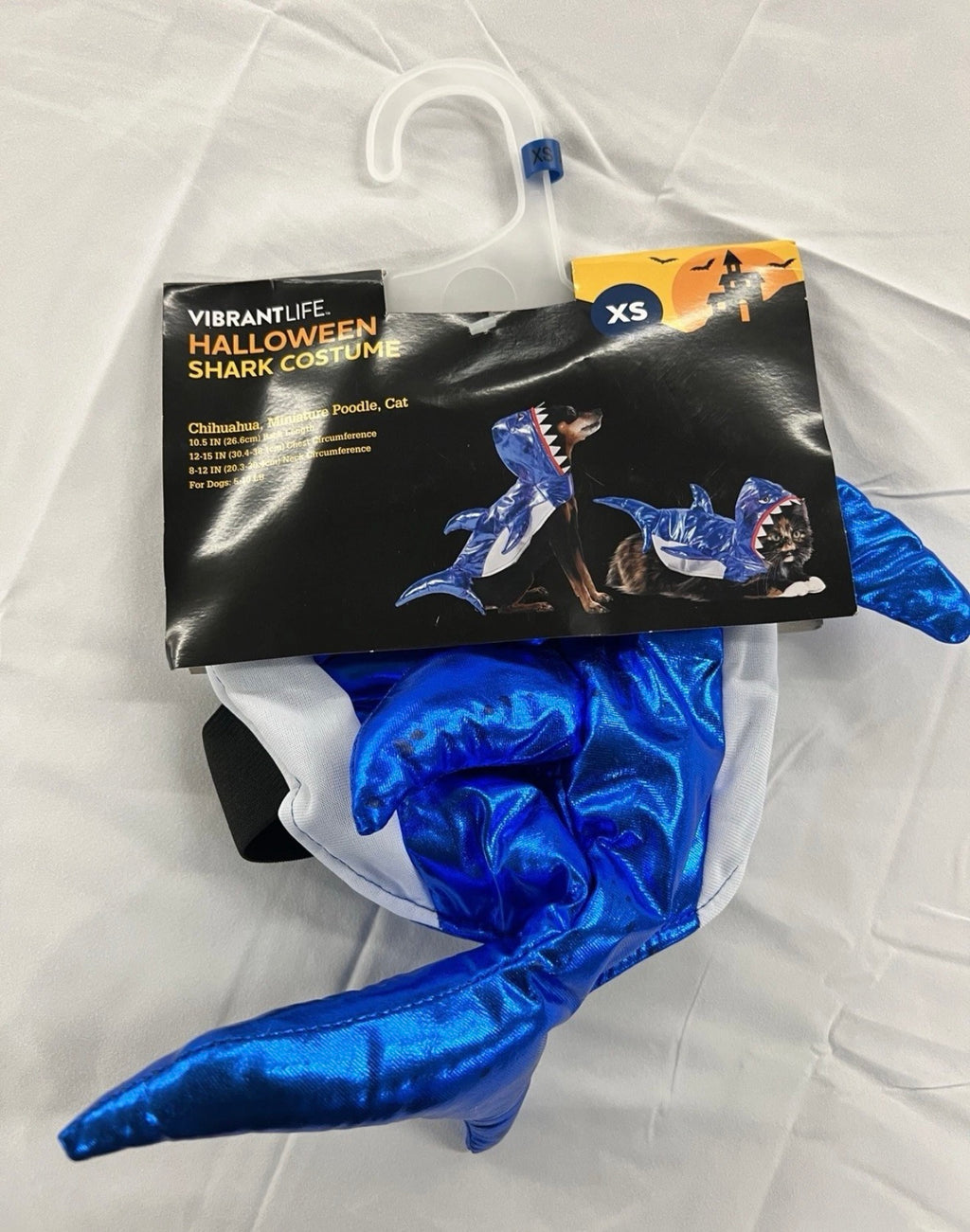 Vibrant Life Halloween Dog Costume and Cat Costume: Shark, Size XS