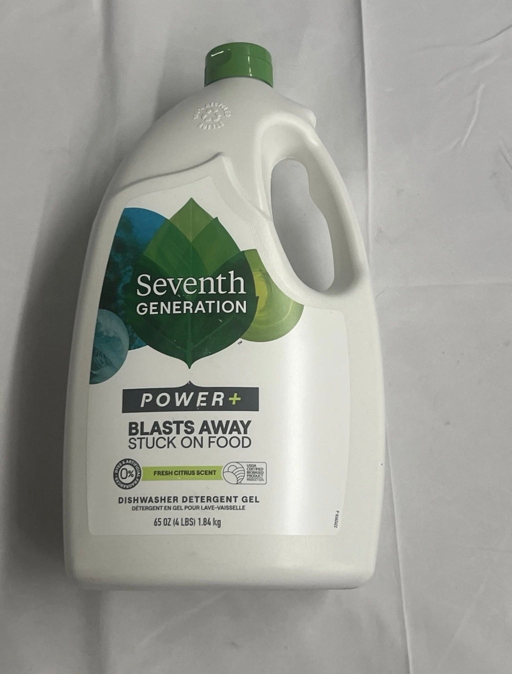 Seventh Generation Power + Natural Auto Dishwasher Detergent Gel, Fresh Citrus