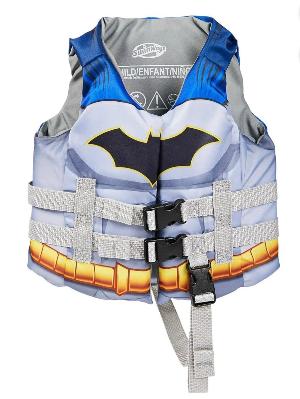 SwimWays DC Swim Trainer Life Jacket US Coast Guard Approved Life Vest 30-50