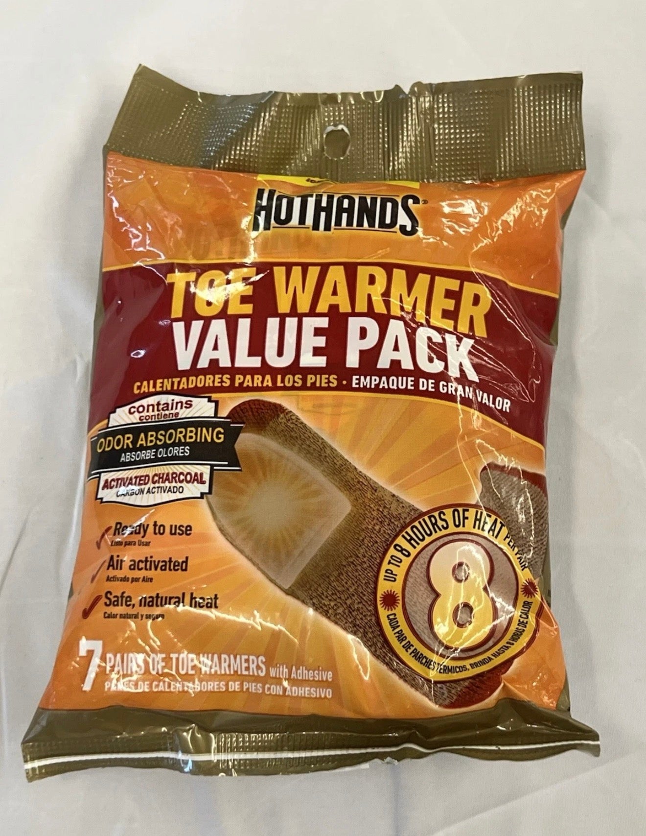 HotHands Toe Warmers, 7 Pair Pack