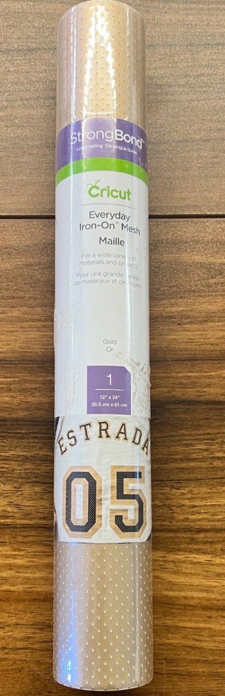 Cricut everyday iron-on vinyl mesh, 12" x 24"