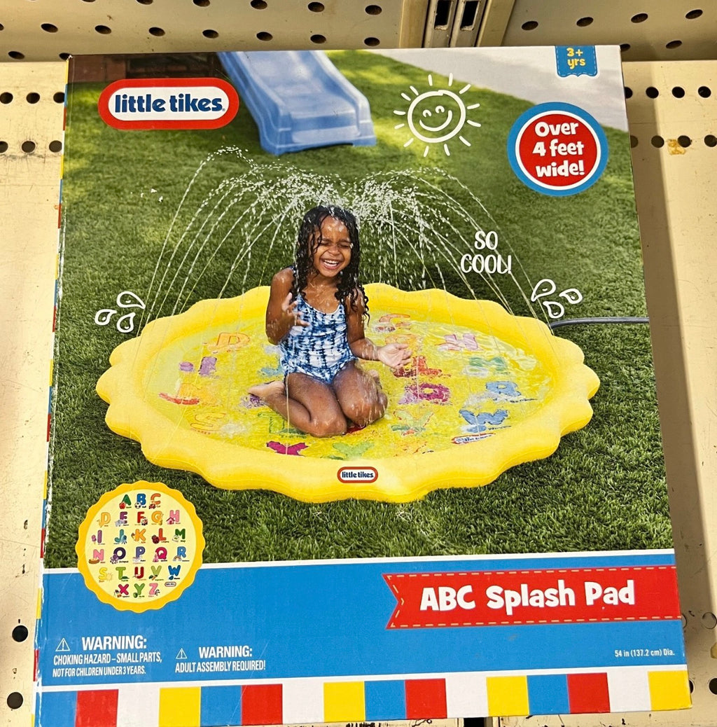 Little Tikes ABC's Splash Pad, 4 Feet Wide, 3+ Years, New**