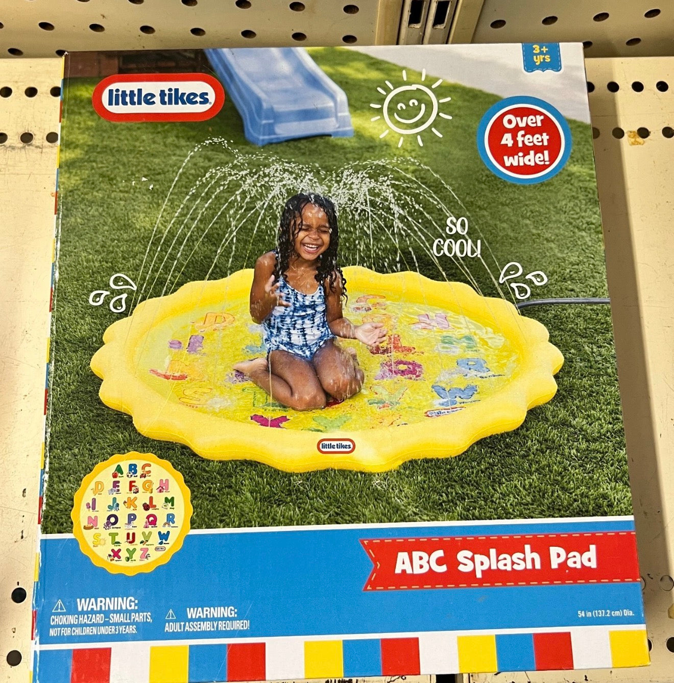Little Tikes ABC's Splash Pad, 4 Feet Wide, 3+ Years, New**