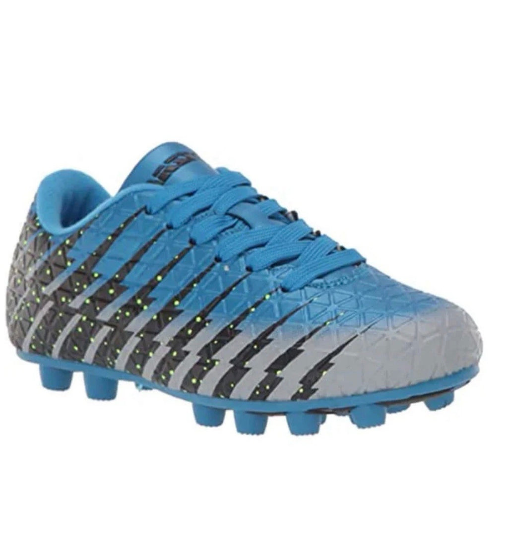 Vizari Unisex Bolt FG Blue/Black/Silver Size 9 Soccer Shoe Regular US Little
