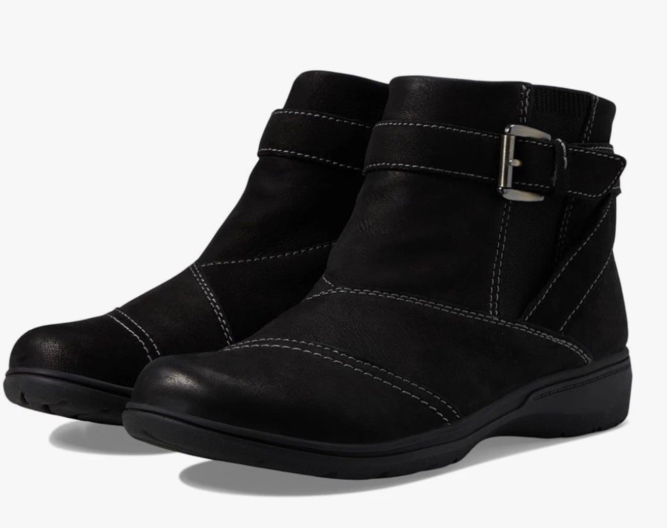 Clarks Women's Carleigh Dalia Ankle Boot Size 6M Black