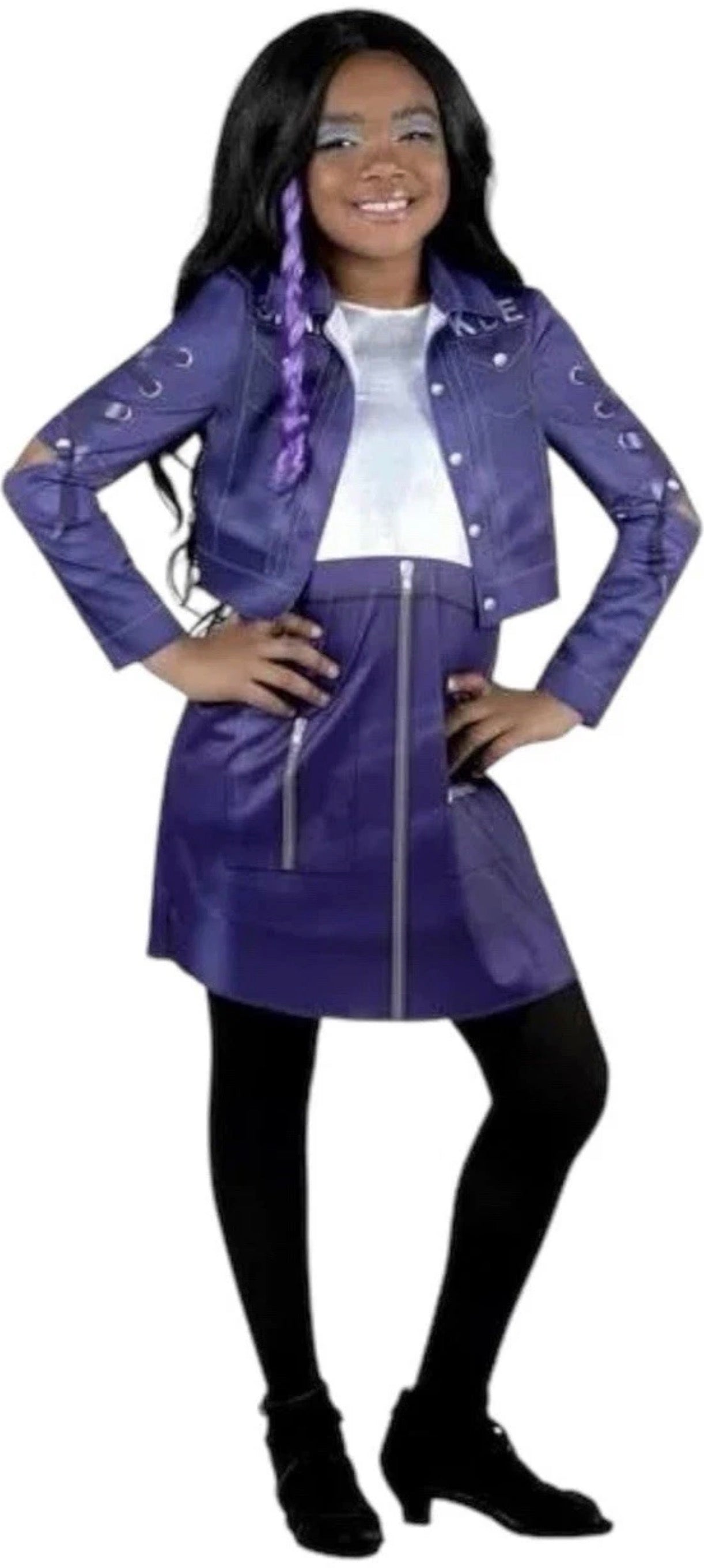 Rainbow High Girls M (7/8) Krystal Bailey Costume Dress and Hair Extension (BB)