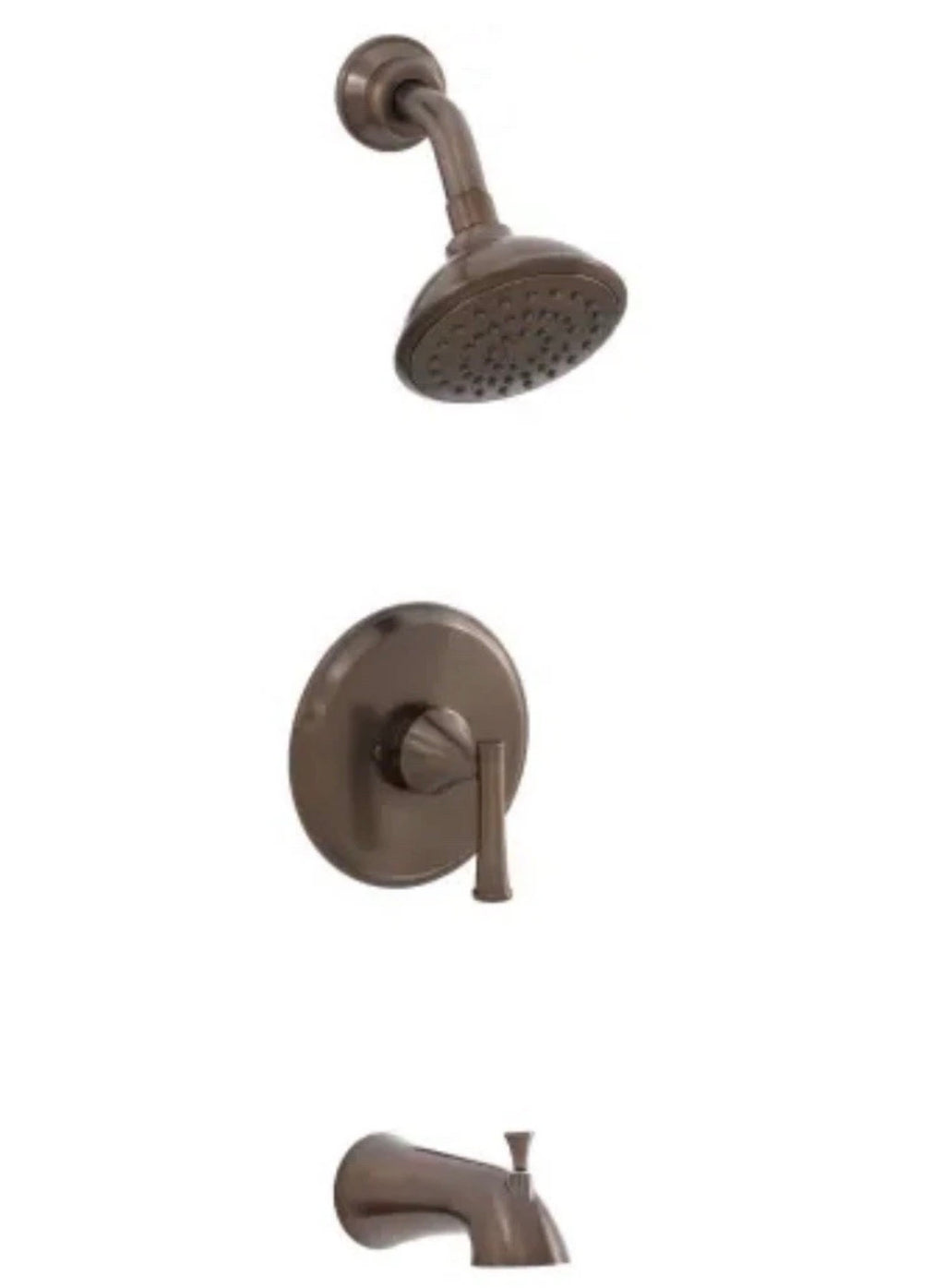 Tub and Shower Trim Package with Single Function Shower Head - 1.8 GPM