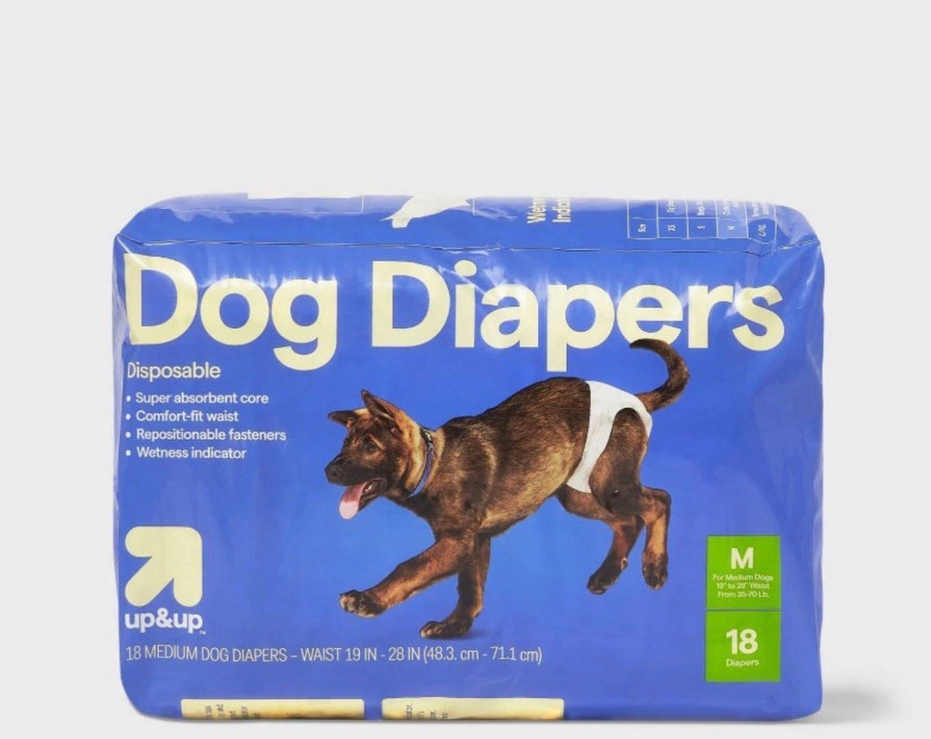 Dog Diapers - 18ct - M - up&up™