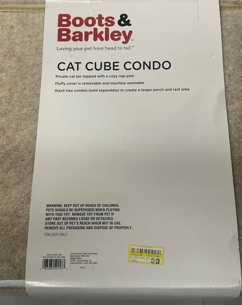 Cat Condo Bed - Boots & Barkley™