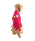 Justice Pet Polyester Front Tied Dog Tee, Pink, M