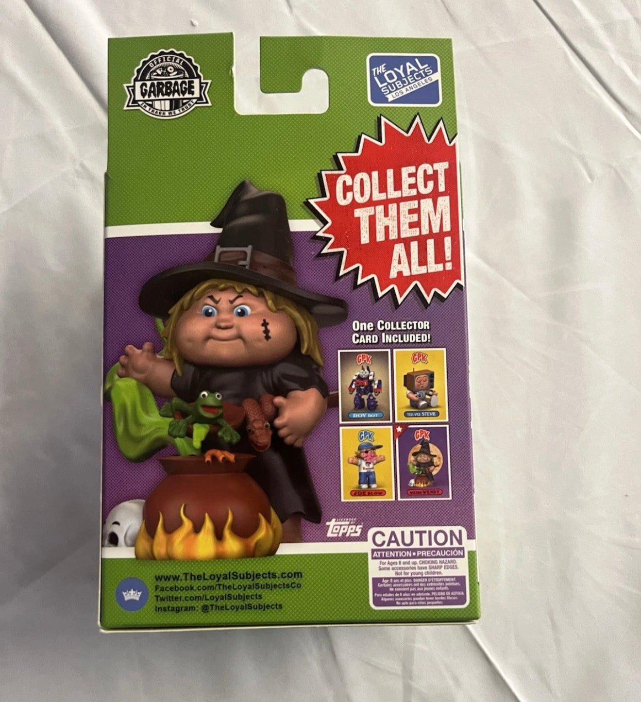 Garbage Pail Kids Weird Wendy 4" Figure with Exclusive Trading Card