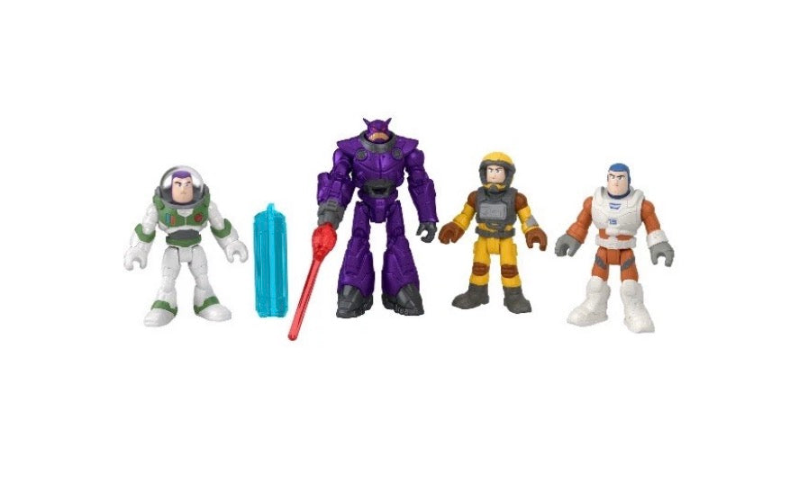 Disney & Pixar lightyear imaginext buzz lightyear mission 6-piece figure set