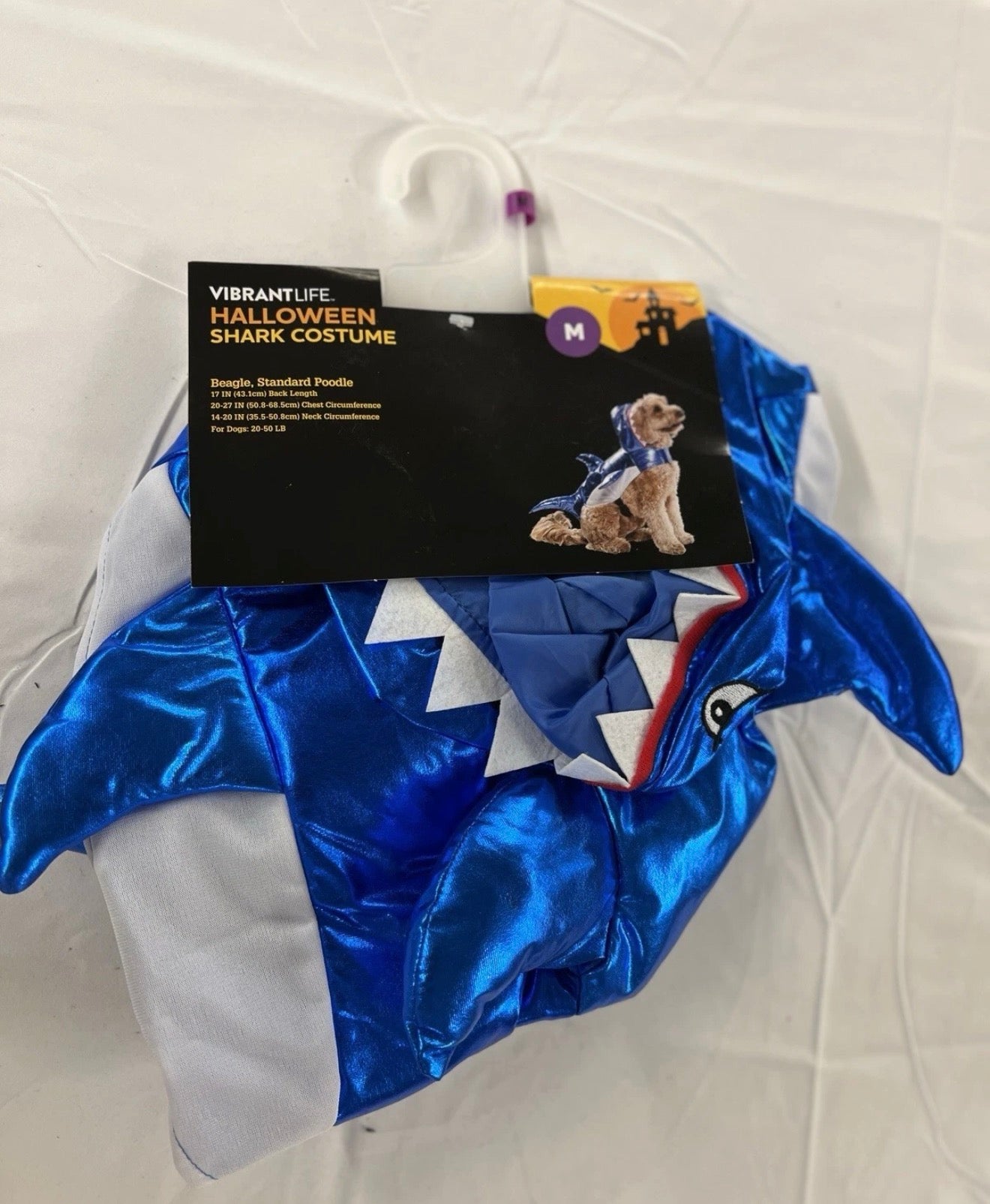 Vibrant Life Halloween Dog Costume: Shark, Size Medium
