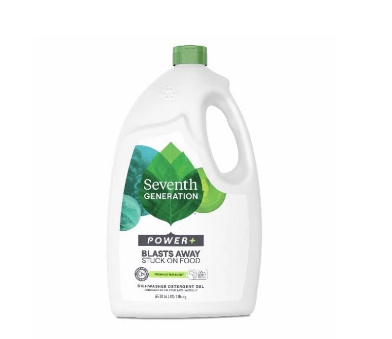 Seventh Generation Power + Natural Auto Dishwasher Detergent Gel, Fresh Citrus