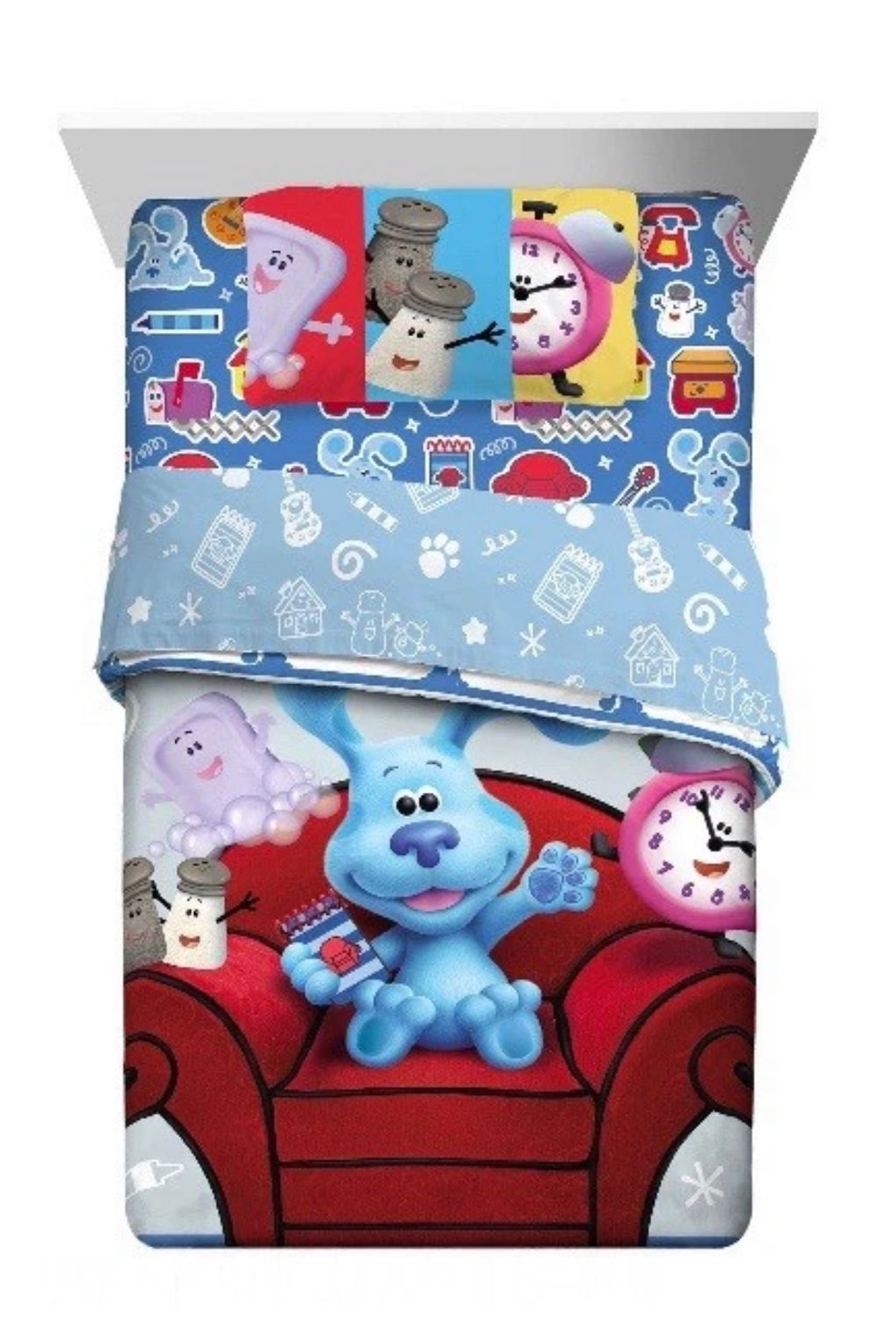 Blue's Clues & You Kids Full Sheet Set, Blue, Nickelodeon