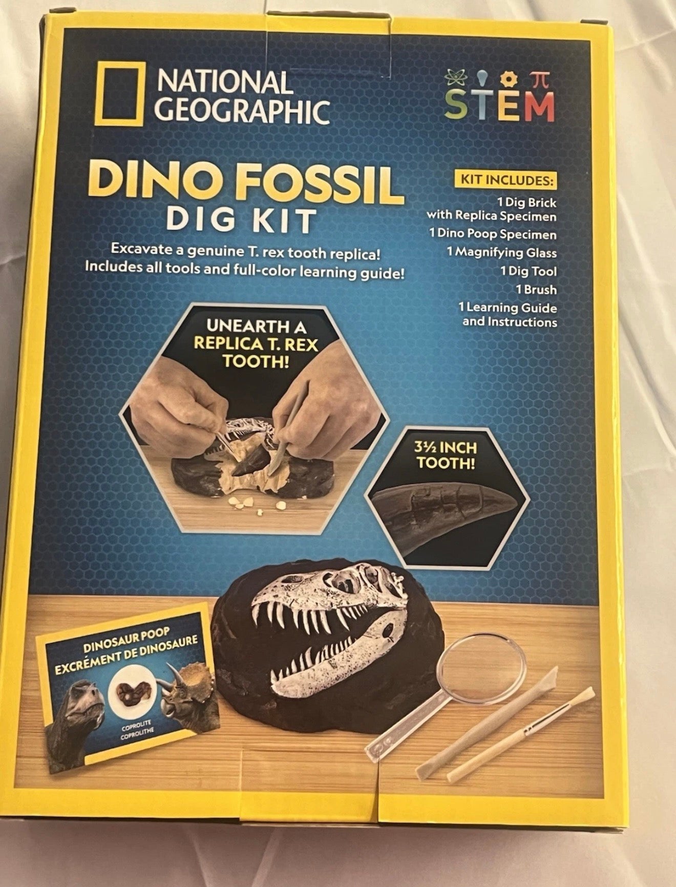 National Geographic RTNGDINO2 Dino Dig Kit Science Set