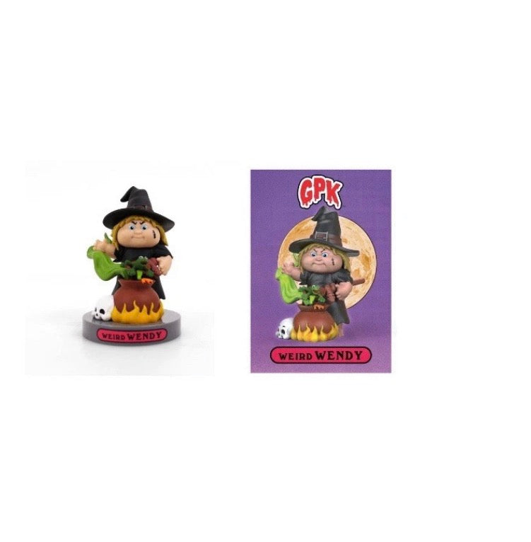 Garbage Pail Kids Weird Wendy 4" Figure with Exclusive Trading Card