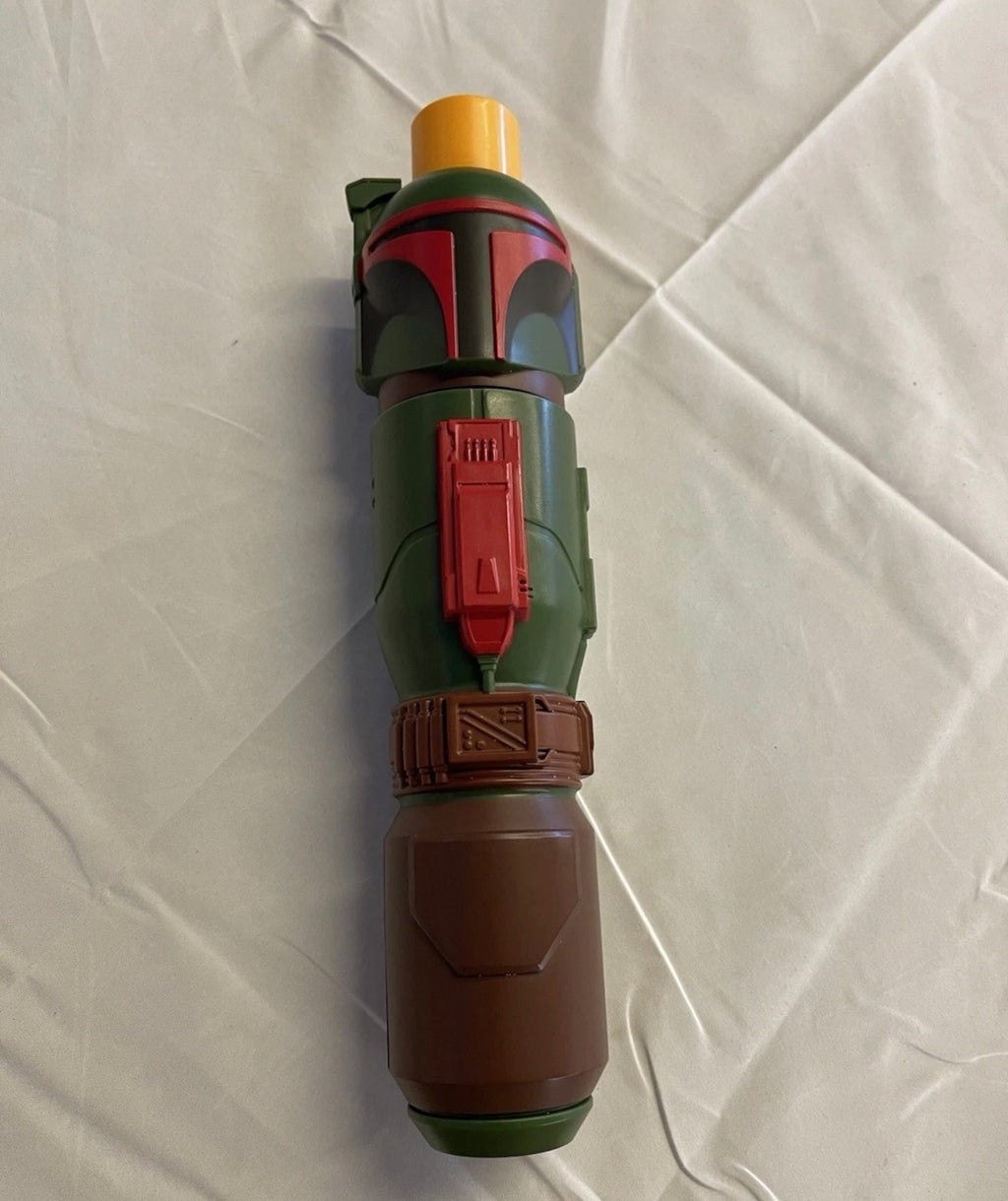 STAR WARS Lightsaber Squad Boba Fett Extendable Yellow Lightsaber Role Play,