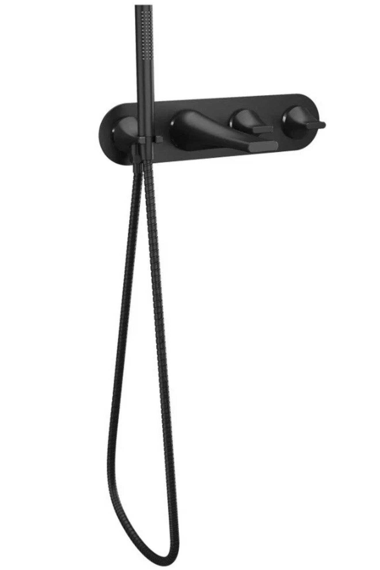 DXV MODULUS 2-HANDLE WALLMOUNT BATHTUB FAUCET WITH HAND SHOWER
