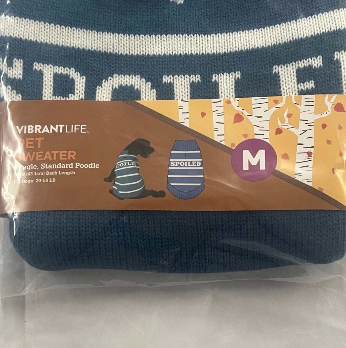 Vibrant Life VI Fall Blue Spoiled Striped-M