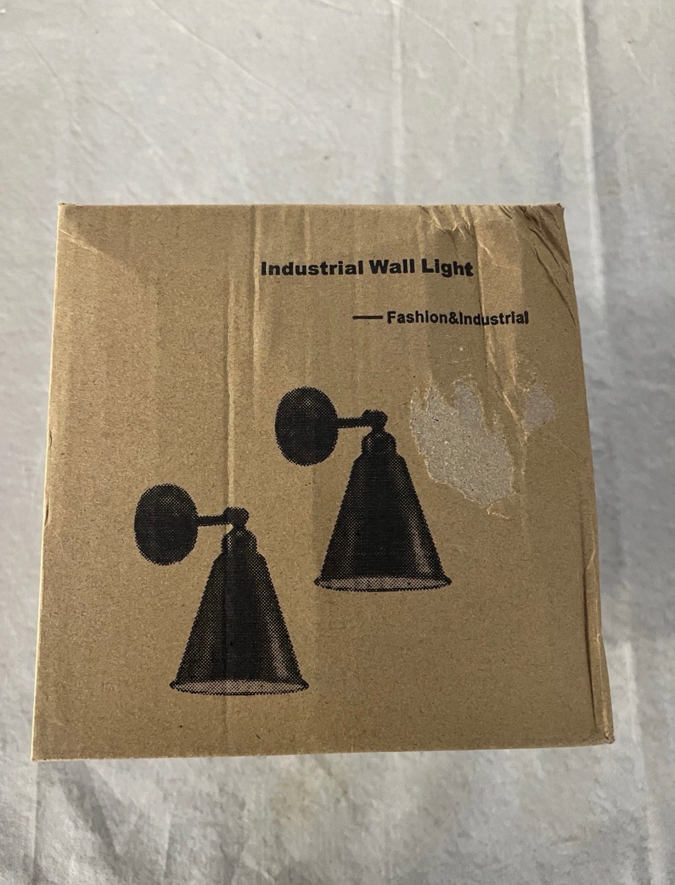 Vintage Wall Sconces, 2PACK Industrial Wall Sconces, Modern Black Wall