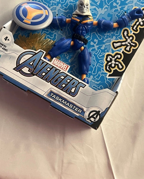 Avengers Marvel Bend and Flex Action Figure Toy, 6-Inch Flexible Taskmaster